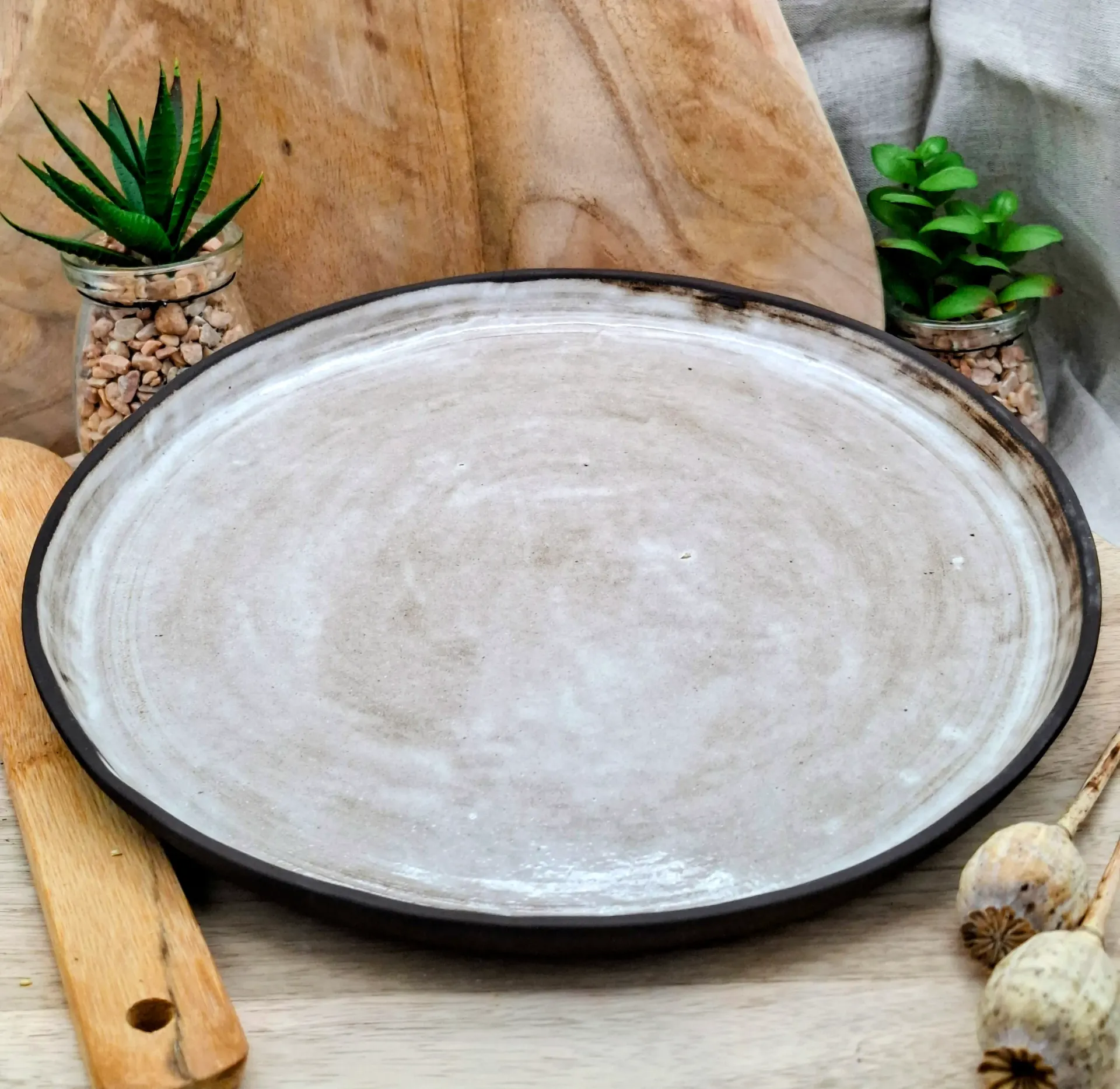 ASSIETTE PLATE GRANDE IGOR PRNI blanc 25cm