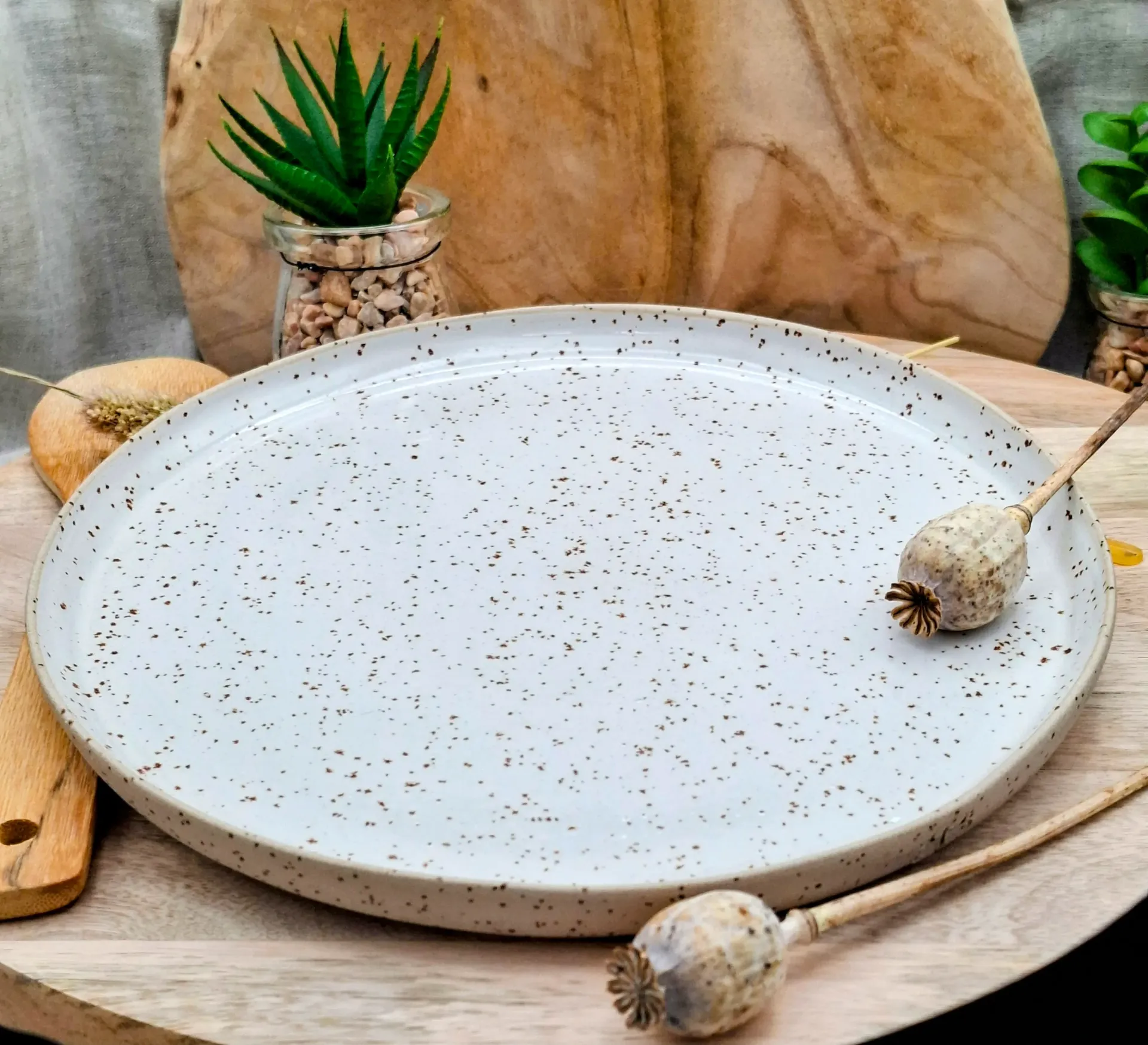 ASSIETTE PLATE GRANDE BELLA WMS2502 blanc 25cm