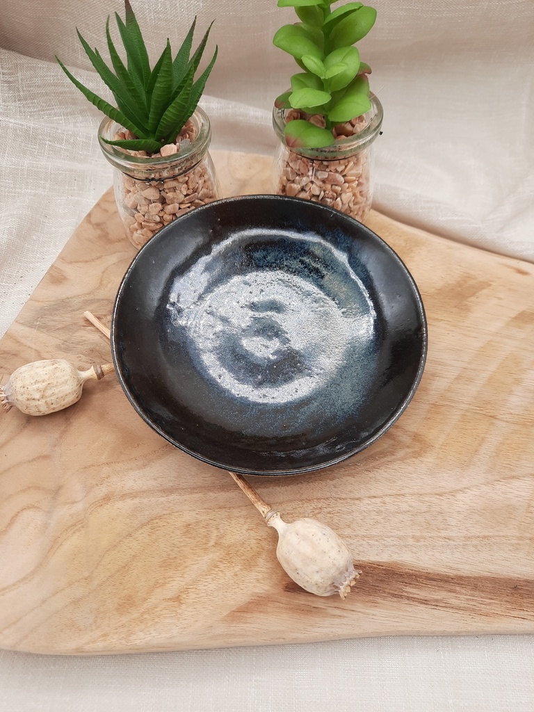 Petite coupelle bleu nuit