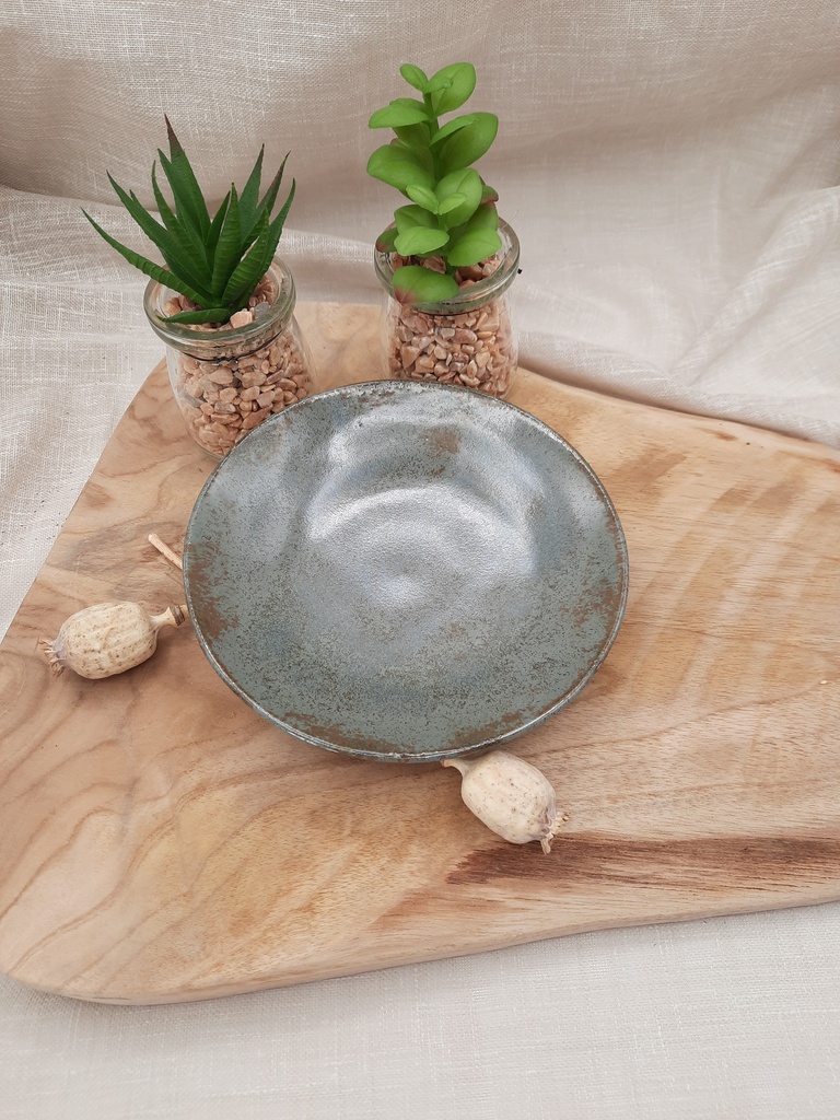 Petite coupelle vert-gris