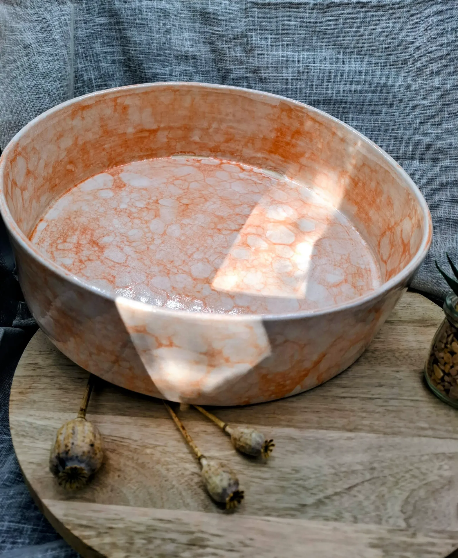 SALADIER GEANT DROIT DFS bulle orange