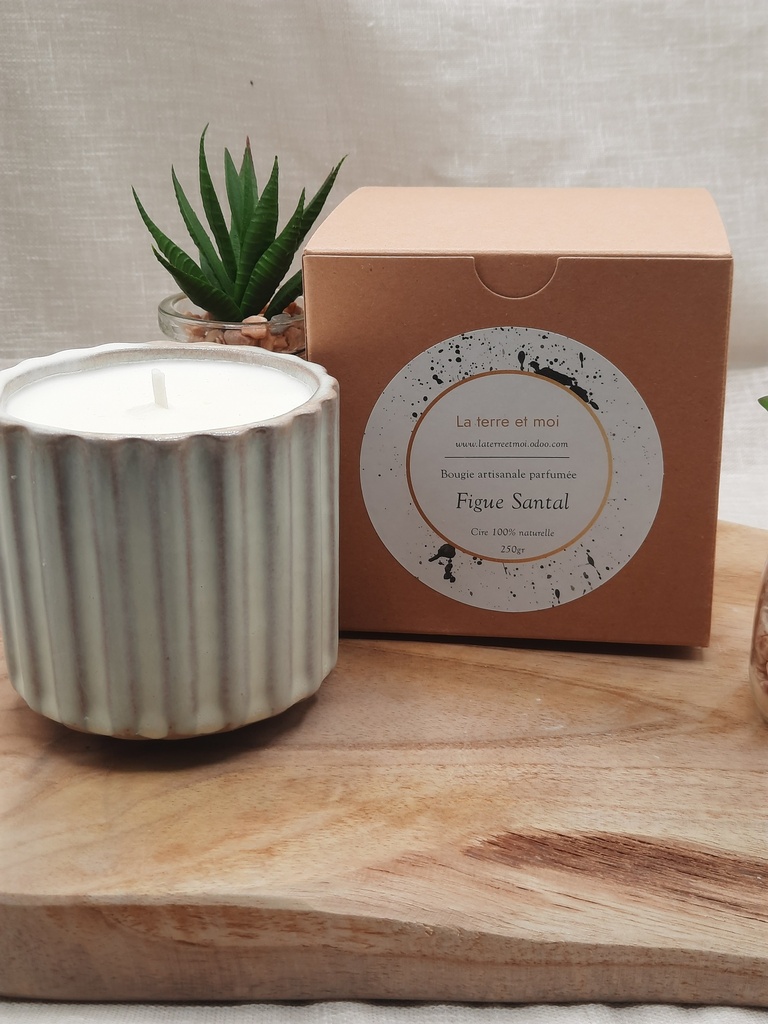 Bougie parfumée Figue-Santal 250ml