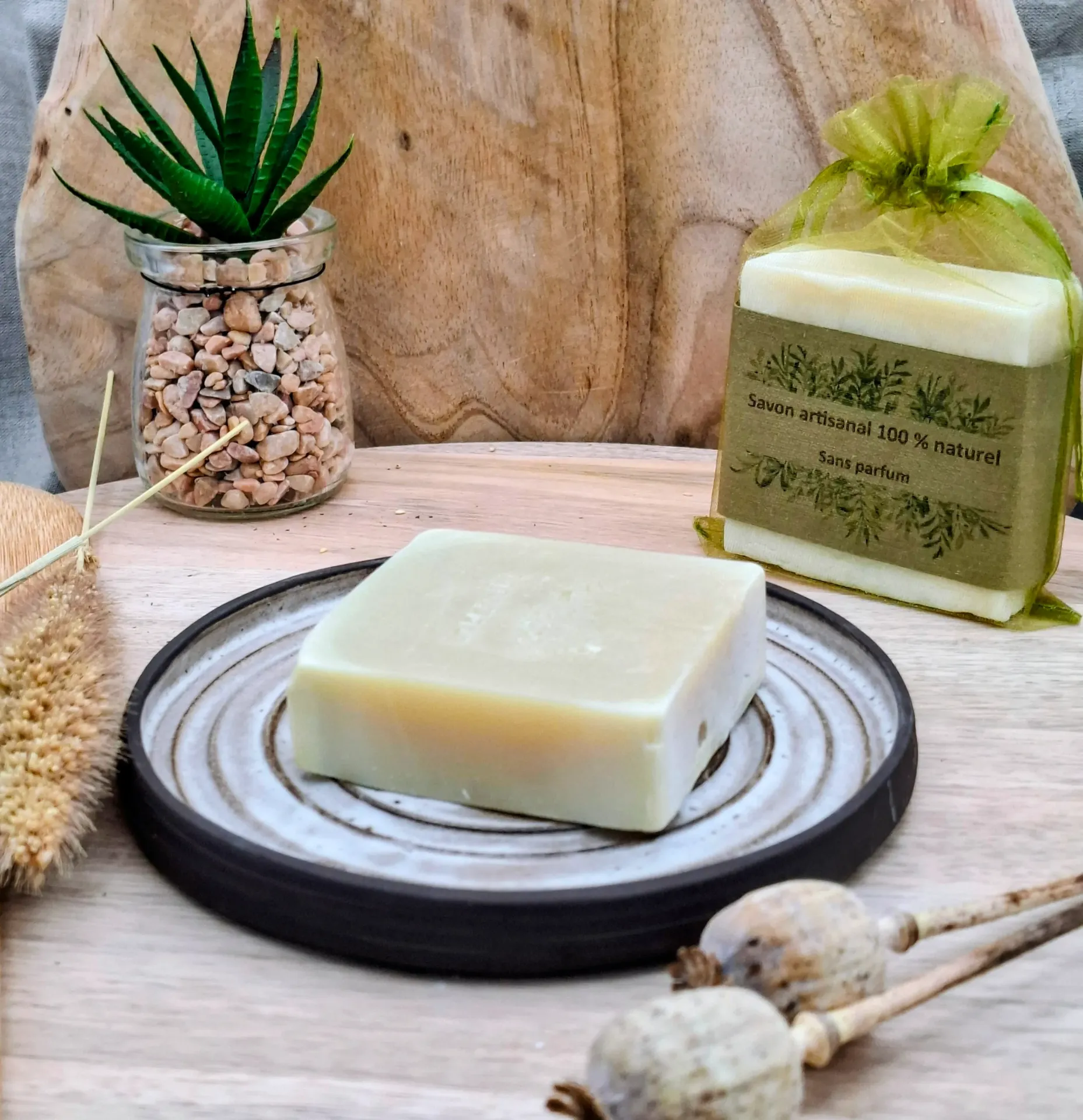 PORTE SAVON ROND PRNI blanc