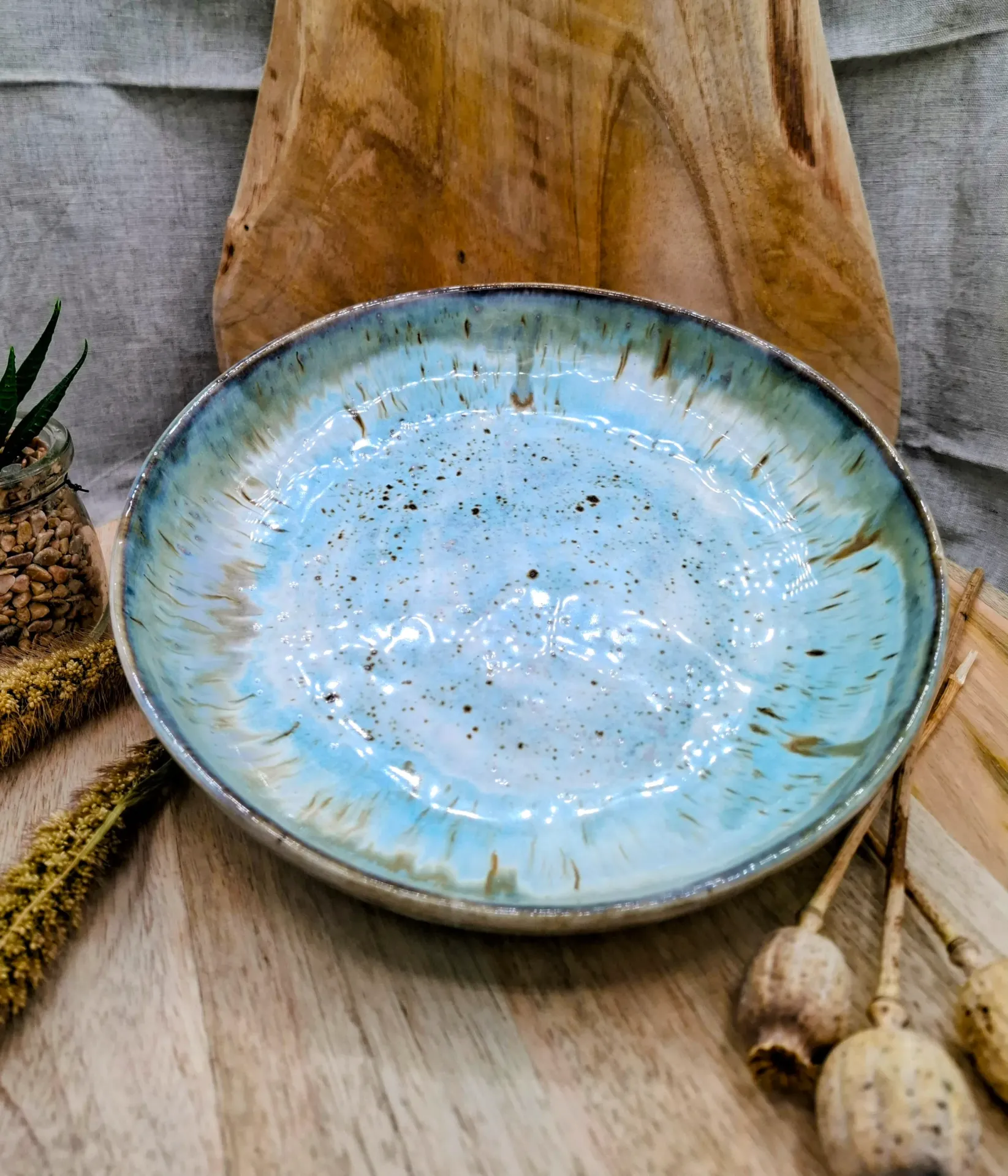 ASSIETTE CREUSE DORI-E  DFS IRIS